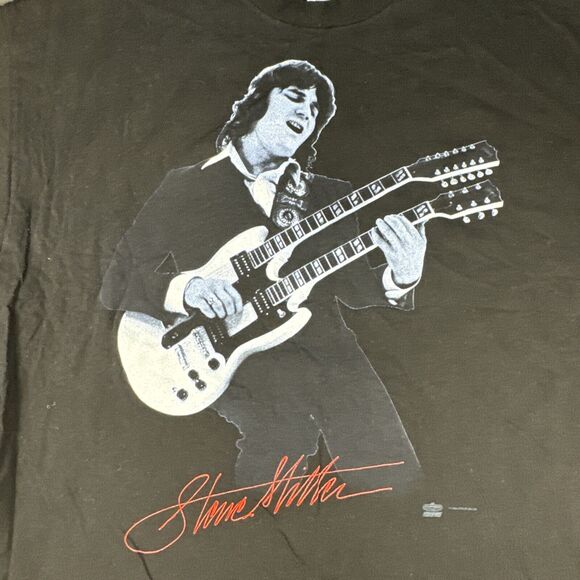 Vintage Steve Miller Band 1994‎ Tour XL Hanes Tag Concert T-Shirt Front And Back - Picture 2 of 11